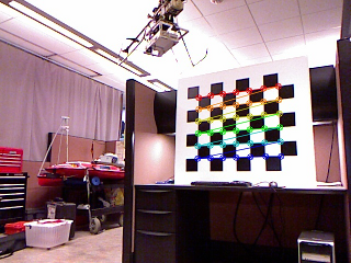 Calibration target - final result